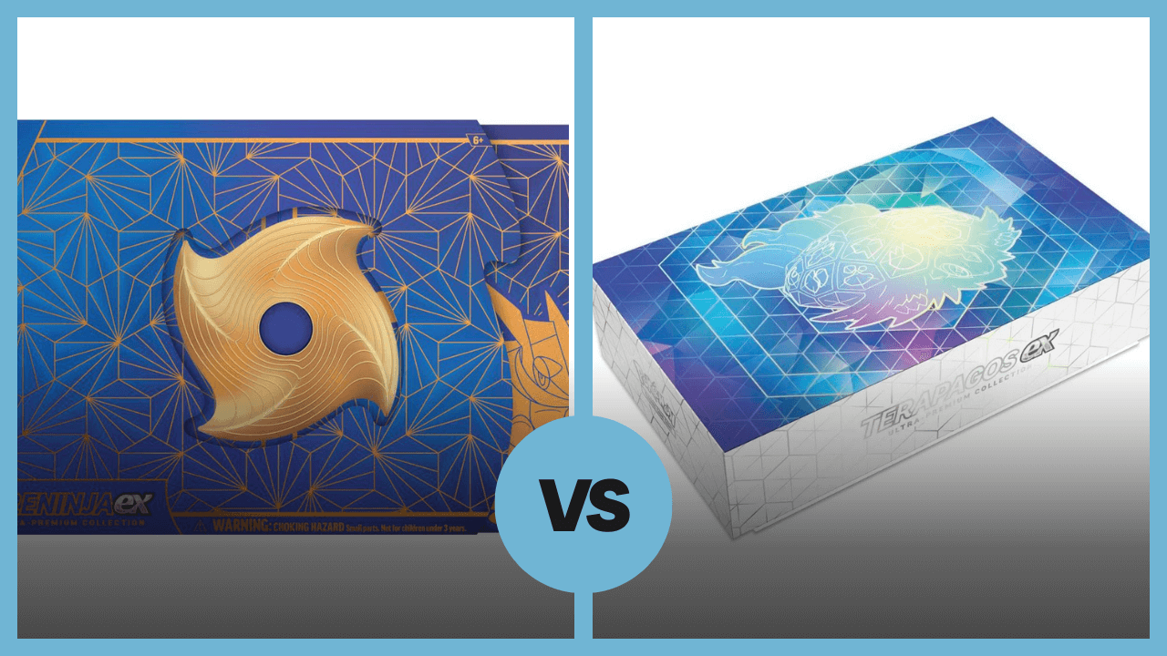 Greninja vs Terapagos ex Ultra Premium Collections – Which is Best